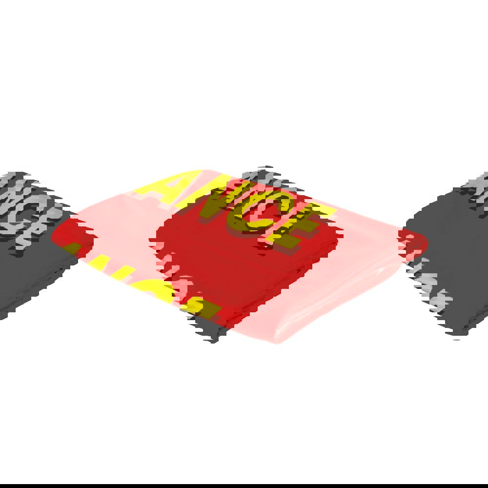 Safety Signs; Family: Architectural Sign ; Sign Type: General Information ; Sign Header: None ; Legend: Clearance Red ; Message/Graphic: Message & Graphic ; Graphic Type: Message Only